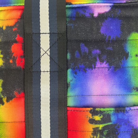 Think Royln Pride Wingman Tie-Dye Denim Quilted Tote - Picture 7 of 14